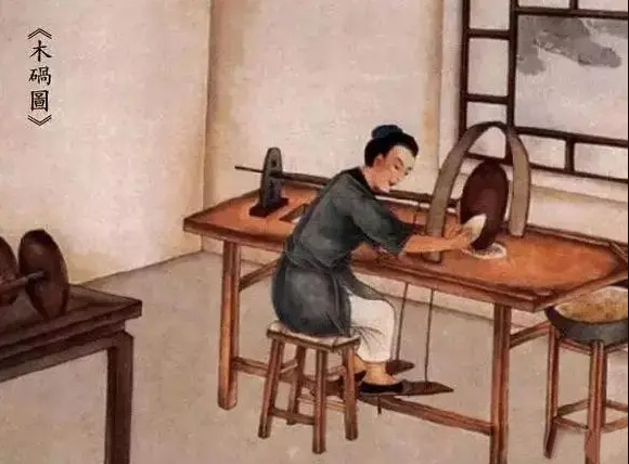 通過古代《玉作圖》，帶您了解古代玉雕師制玉工序